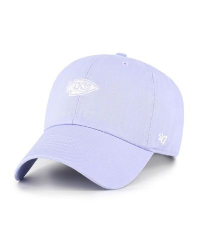 '47 Brand Women's Purple Kansas City Chiefs Base Runner Ballpark Clean Up Adjustable Hat