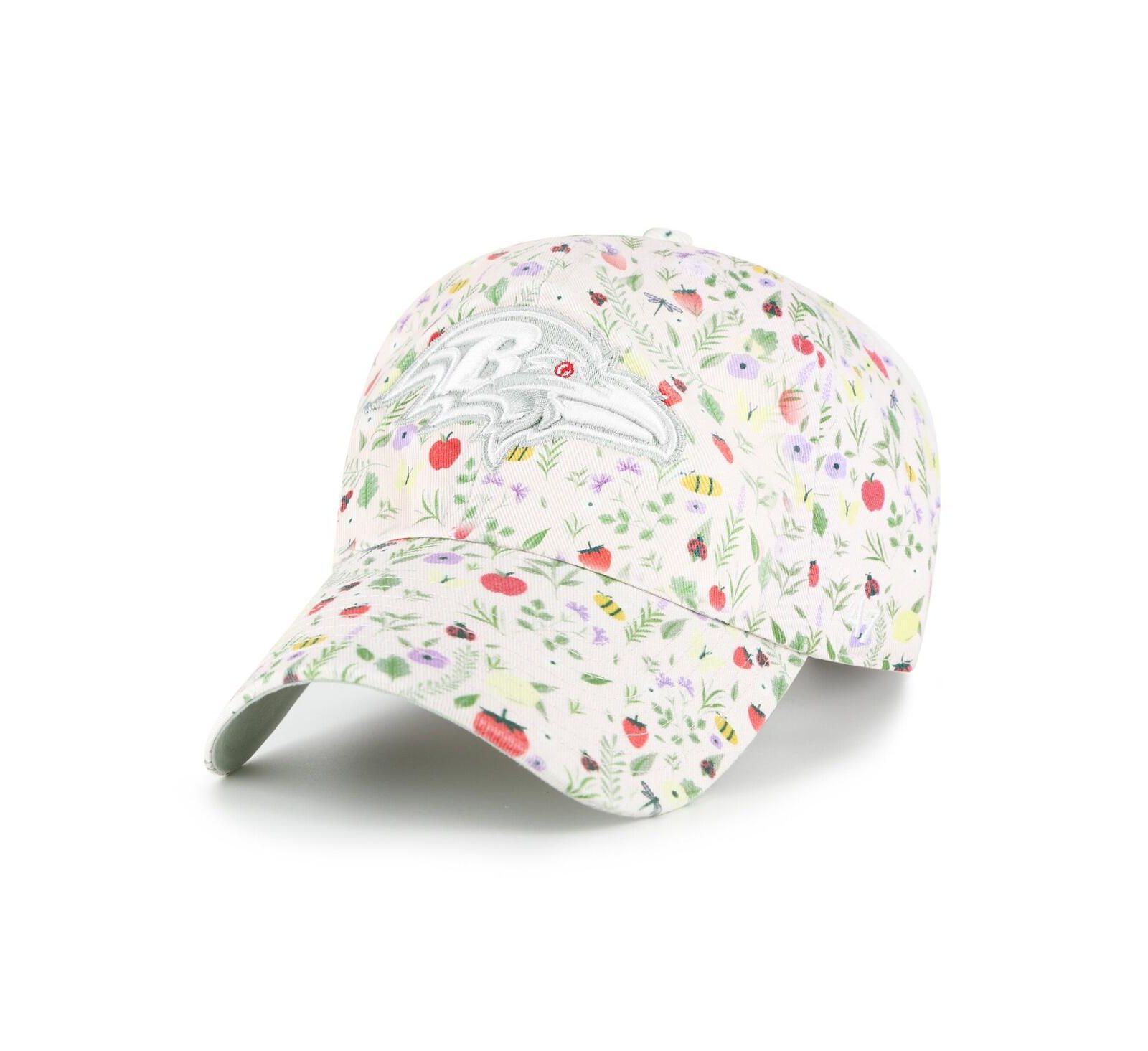 '47 Brand Women's Light Pink Baltimore Ravens Posey Clean Up Adjustable Hat