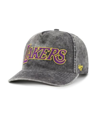 Мужская регулируемая кепка '47 Brand Los Angeles Lakers Reclaim Snow Wash, угольный
