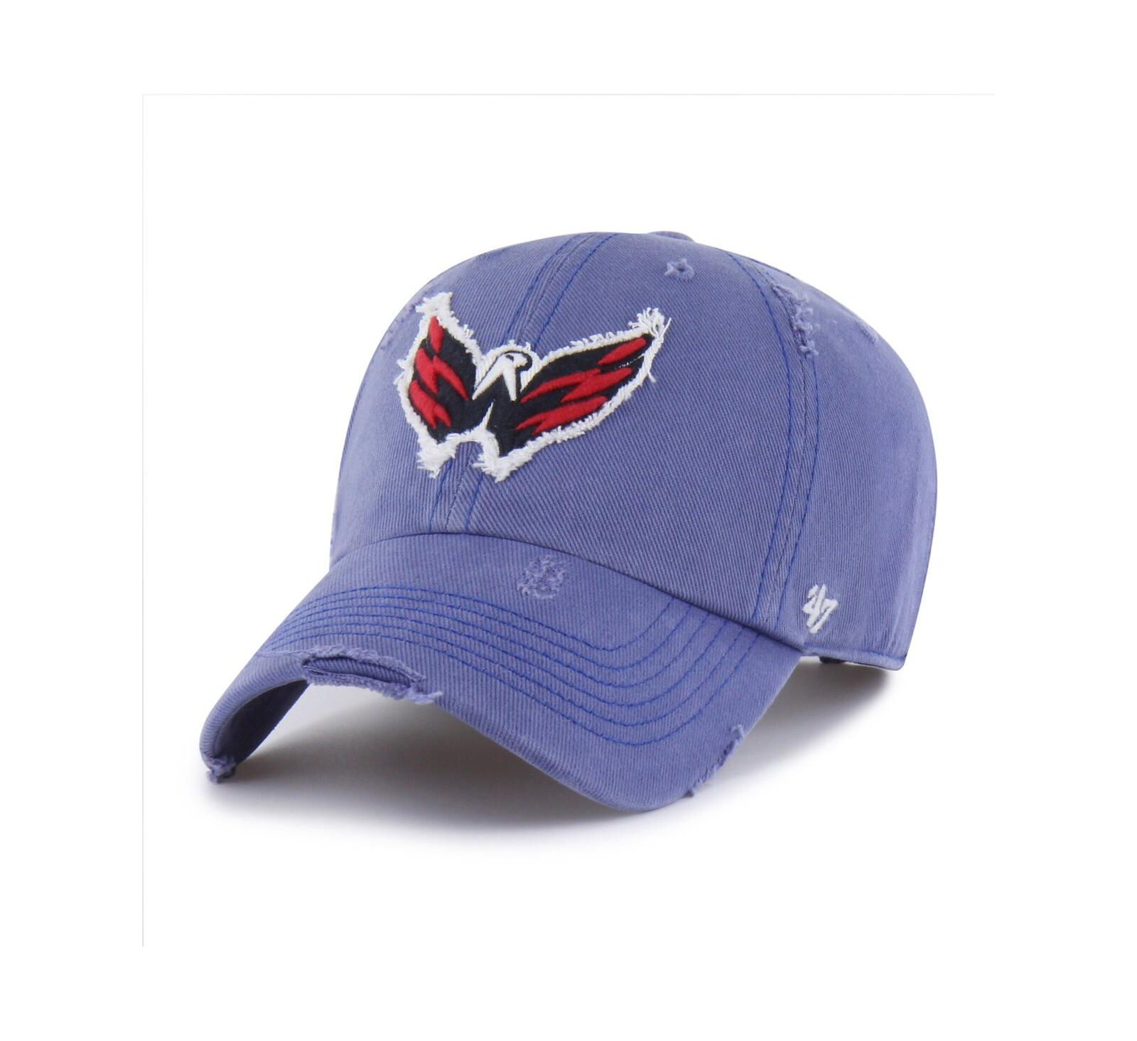 '47 Brand Men's Blue Washington Capitals Weathered Clean Up Adjustable Hat