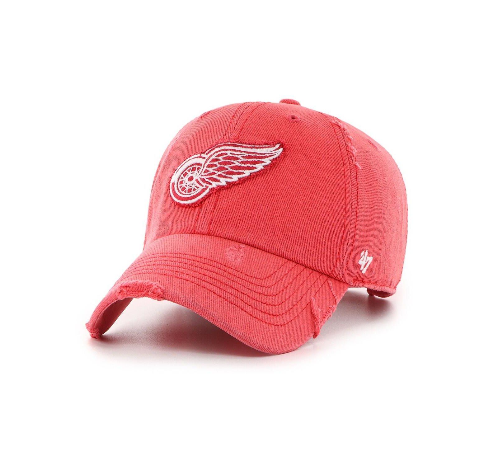 '47 Brand Men's Red Detroit Red Wings Weathered Clean Up Adjustable Hat