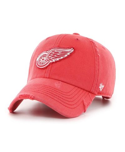 '47 Brand Men's Red Detroit Red Wings Weathered Clean Up Adjustable Hat
