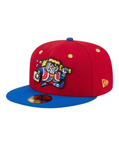 New Era Men's Red/Blue Las Vegas Aviators Minor League Theme Nights 59FIFTY Fitted Hat