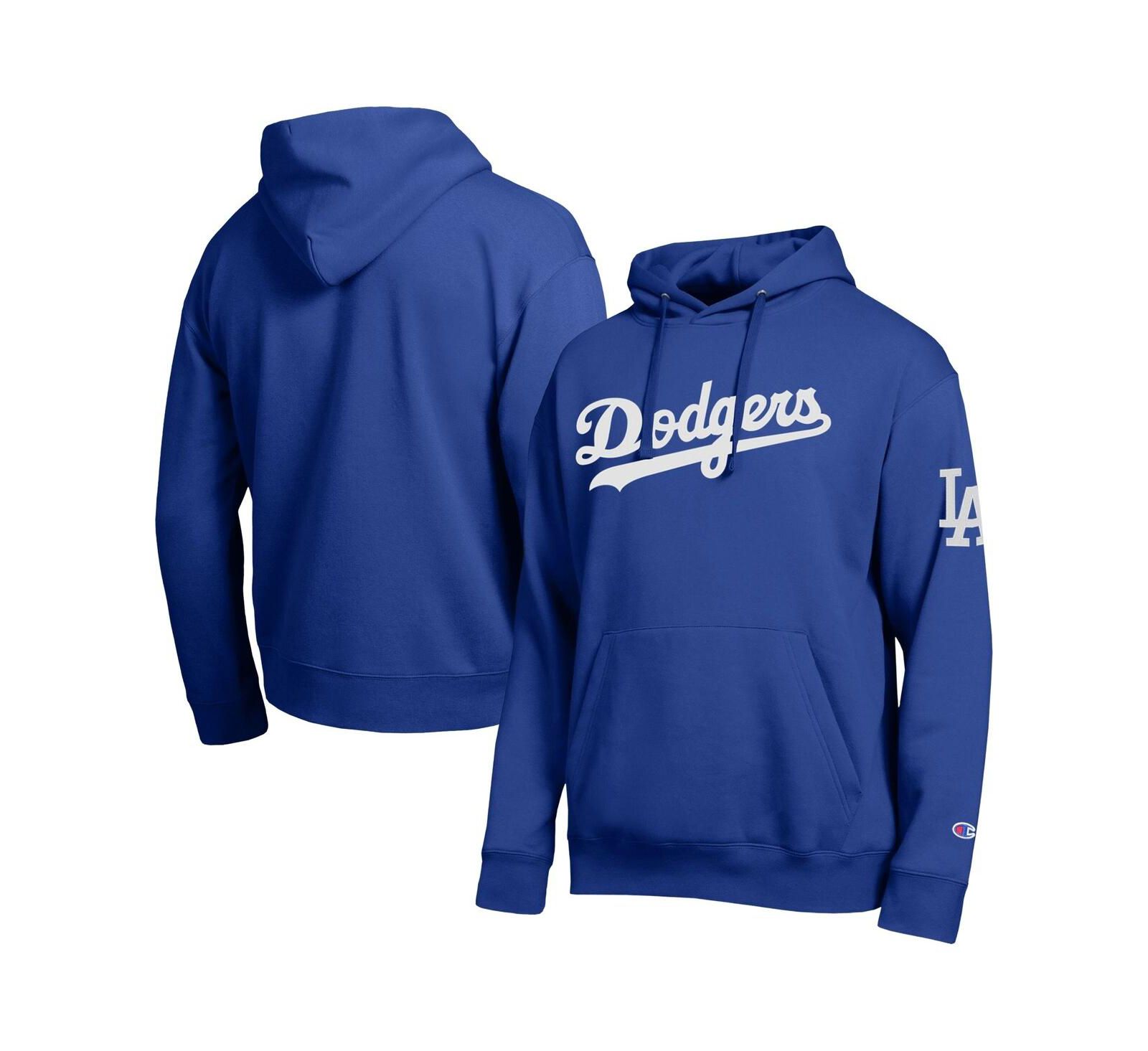 Худи Champion Men's Royal Los Angeles Dodgers All Star Wordmark