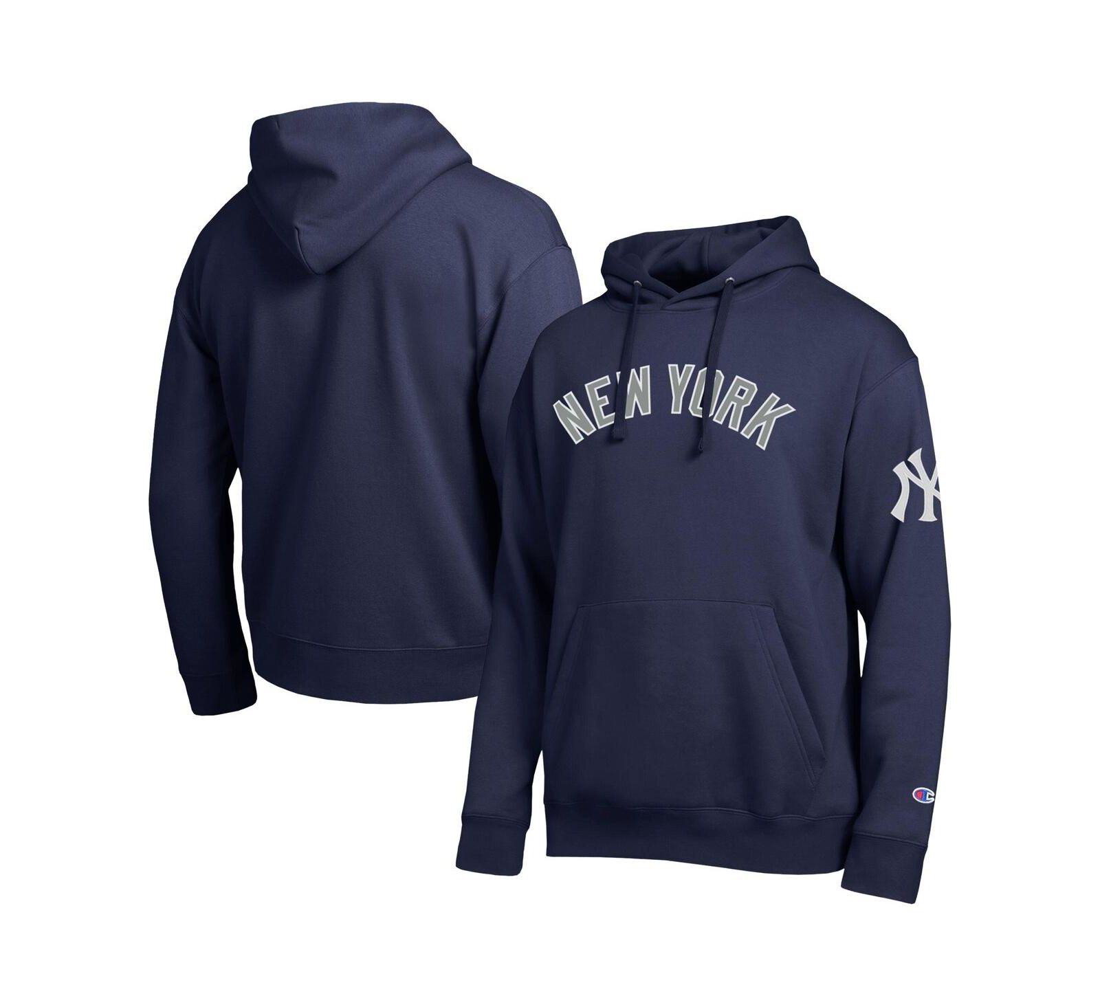 Мужское худи Champion Navy New York Yankees All Star Wordmark