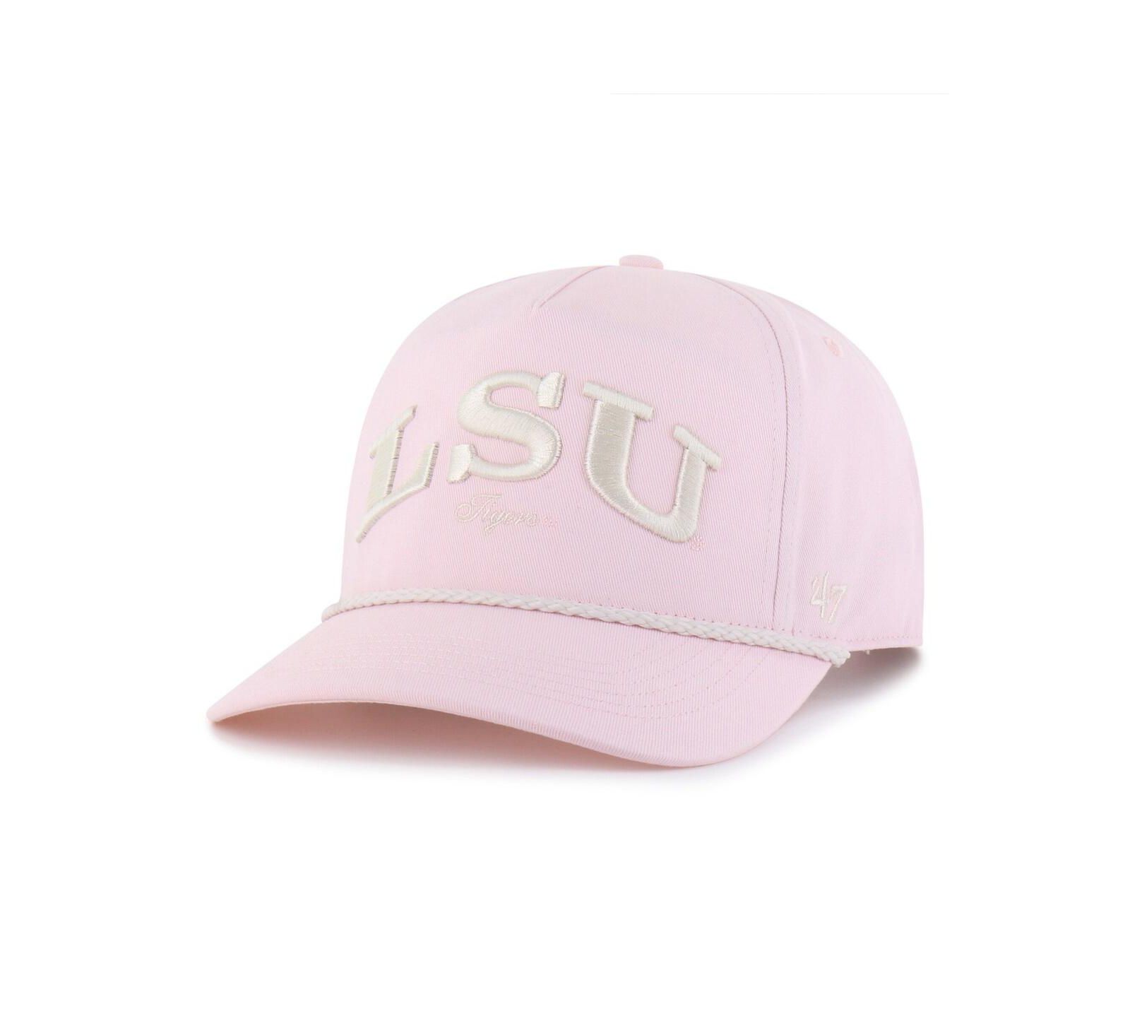 '47 Brand Men's Pink LSU Tigers Gelato Hitch Adjustable Hat