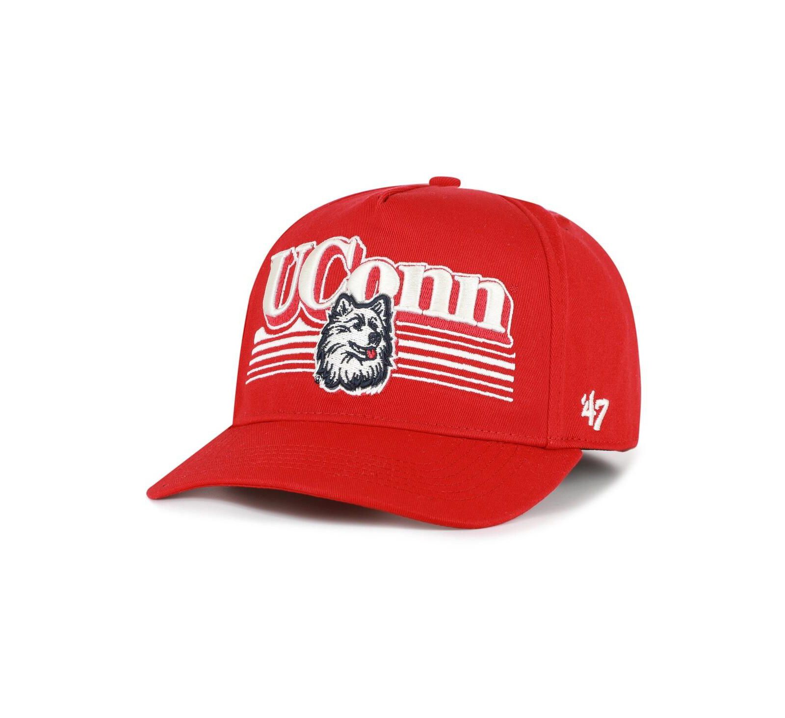 '47 Brand Men's Red UConn Huskies Script Fade Hitch Adjustable Hat