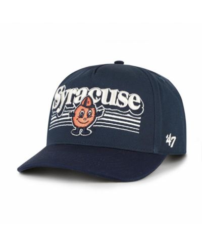 '47 Brand Men's Navy Syracuse Orange Script Fade Hitch Adjustable Hat