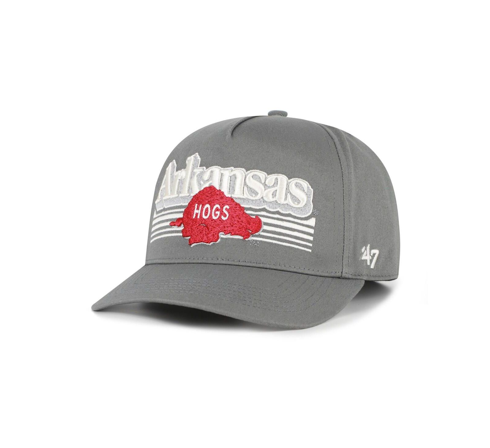 Мужская кепка '47 Brand Arkansas Razorbacks Script Fade Hitch Adjustable