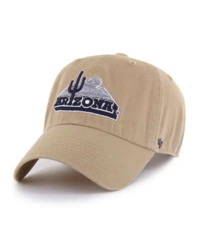 '47 Brand Men's Khaki Arizona Wildcats Vault Clean Up Adjustable Hat