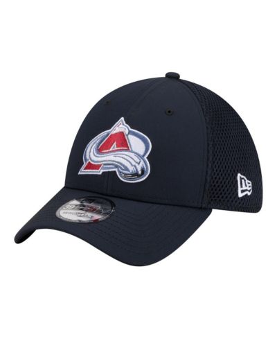 Мужская кепка New Era Colorado Avalanche Logo 39THIRTY Flex Navy