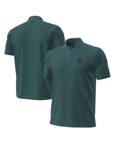 Мужская рубашка-поло Under Armour Green WM Phoenix Open ArmourDry Palm Icon