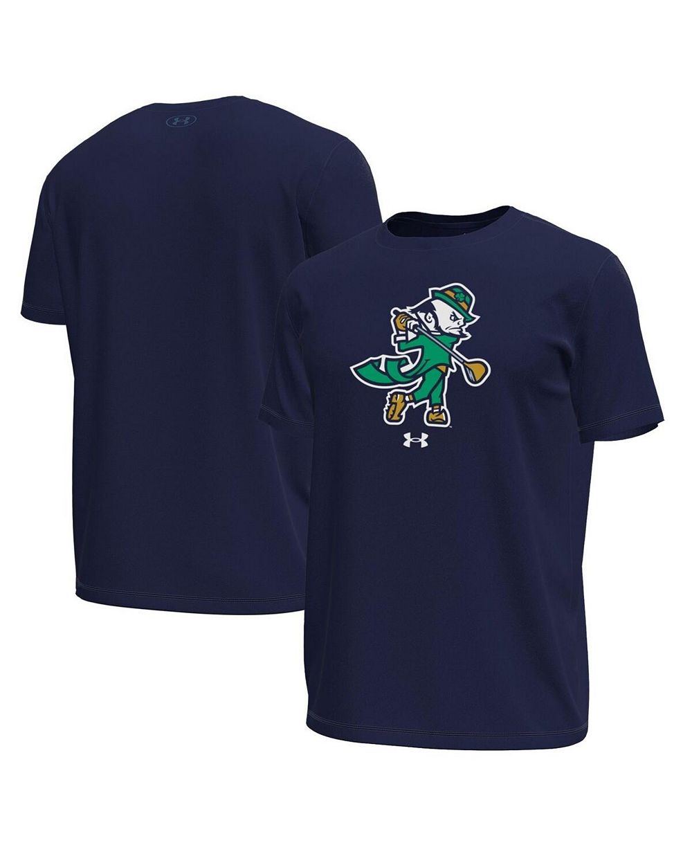 Under Armour Men's Navy Notre Dame Fighting Irish Golf Leprechaun Tech Stretch T-Shirt