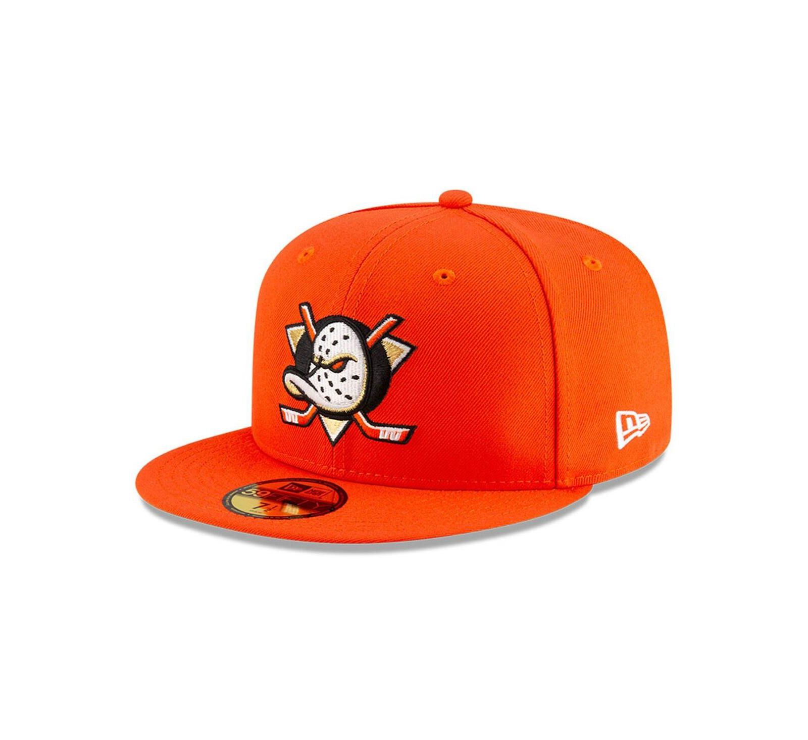 New Era Мужская кепка 59FIFTY Core Anaheim Ducks, оранжевый цвет