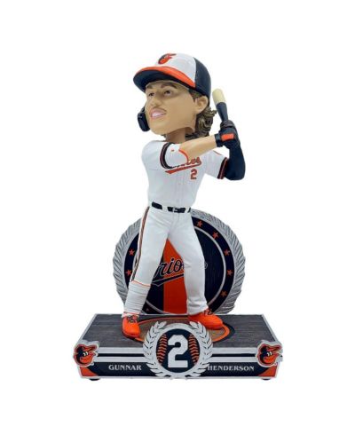 Foco Gunnar Henderson Baltimore Orioles 8" Exclusive Elite Icon Bobblehead