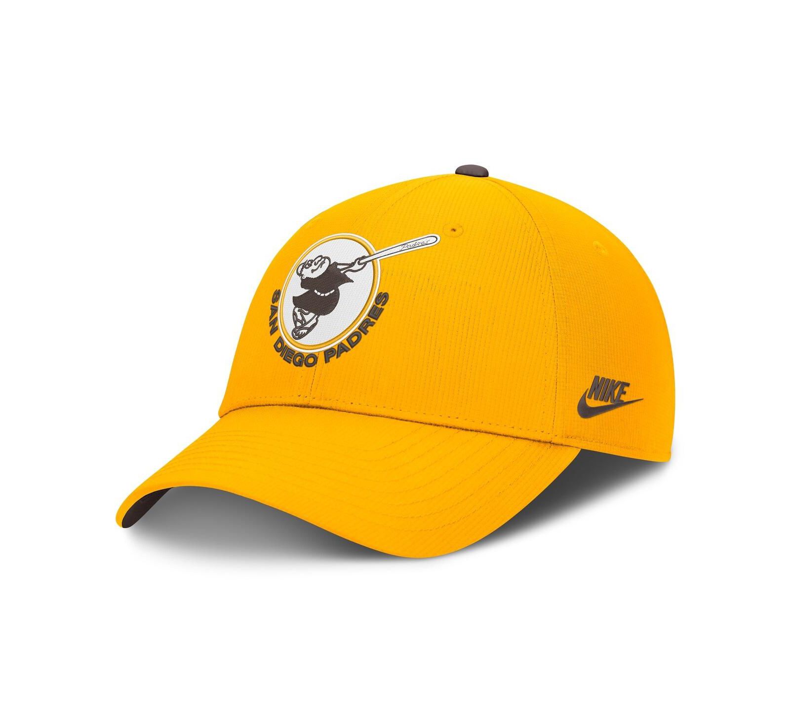 Мужская кепка Nike San Diego Padres Cooperstown Club Dri-FIT Adjustable Gold