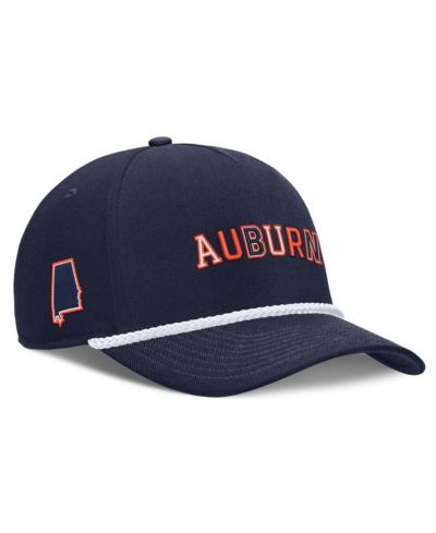 Nike Men's and Women's Navy Auburn Tigers 2026 Basketball Refresh 5-Panel Rope Rise Hat