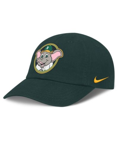 Nike Baby Boys and Girls Green Athletics Mascot Club Flex Hat