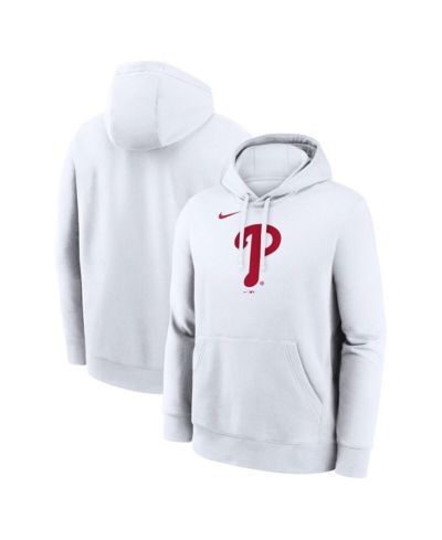 Мужское худи Nike White Philadelphia Phillies Logo Club