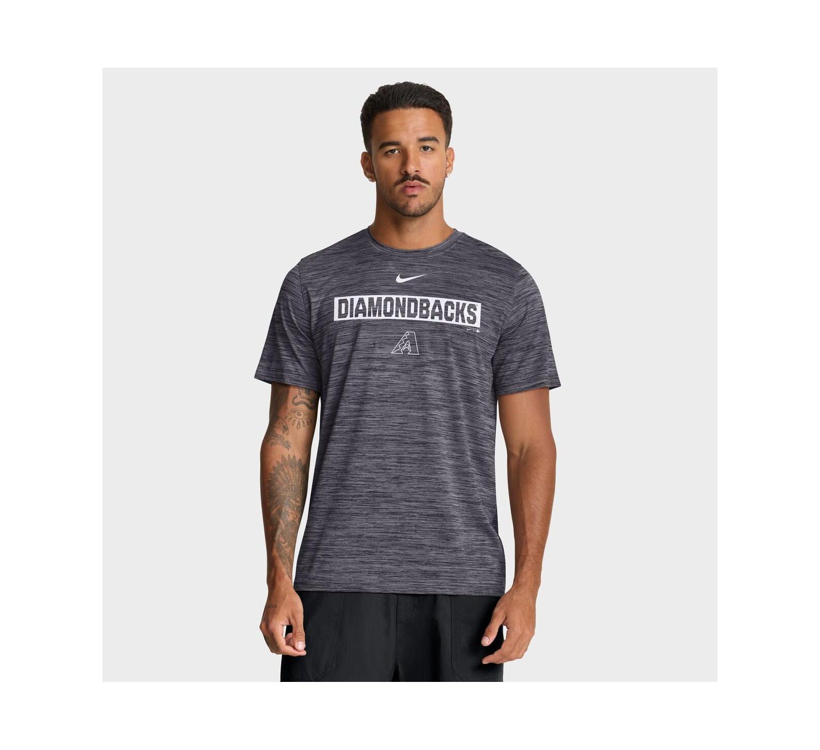 Nike Men's Black Arizona Diamondbacks Velocity Dri-FIT T-Shirt