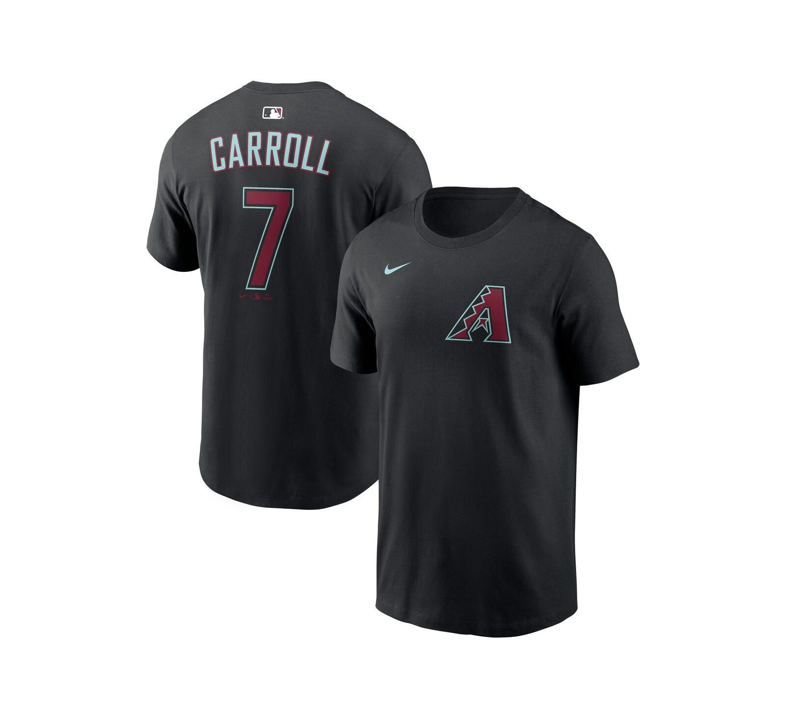 Мужская футболка Nike Corbin Carroll Arizona Diamondbacks, черная