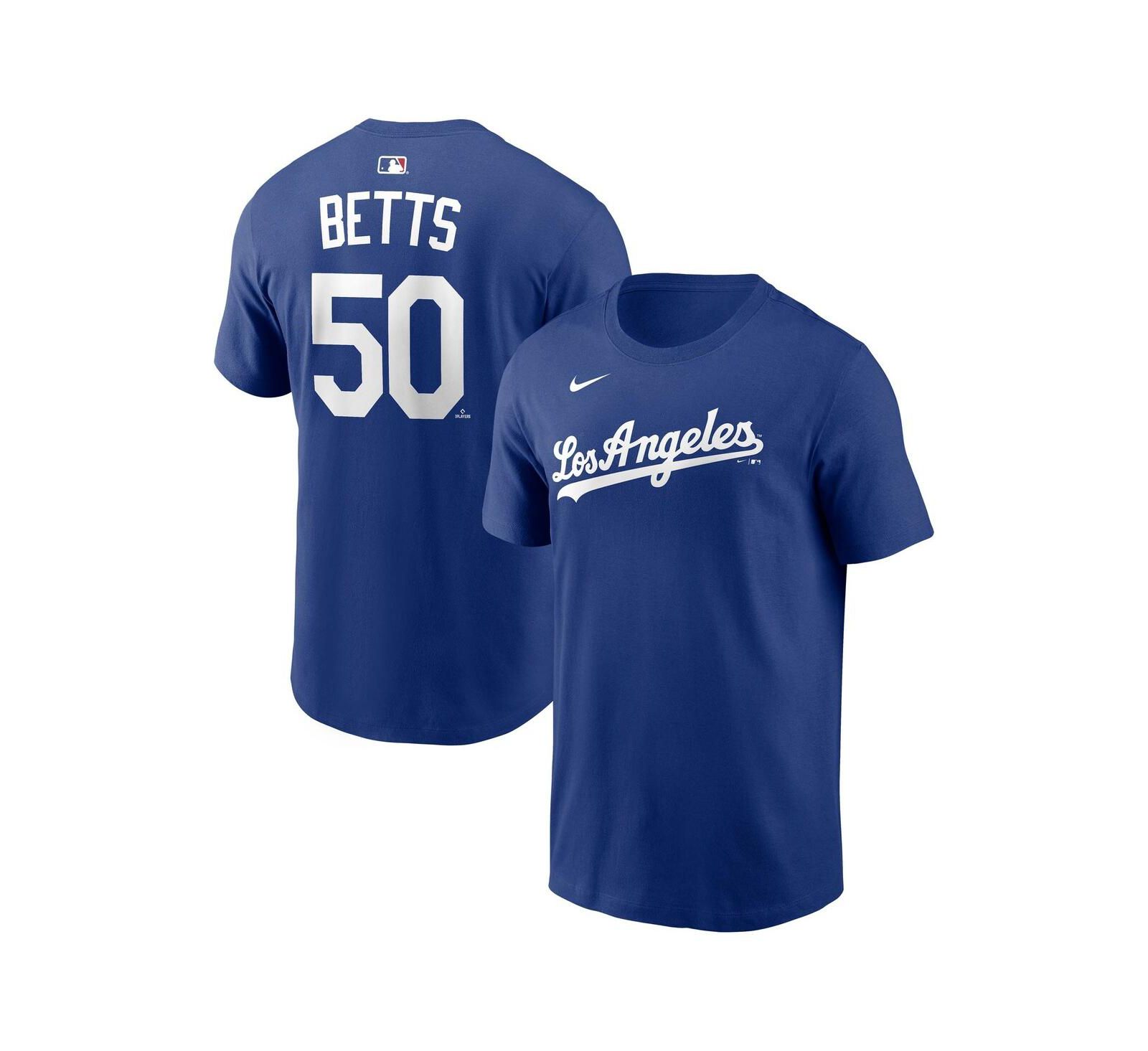 Nike Men's Mookie Betts Royal Los Angeles Dodgers Alternate Name & Number T-Shirt