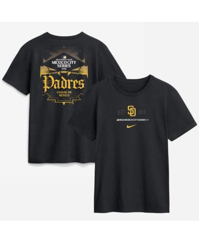 Nike Men's Black San Diego Padres MLB World Tour: Mexico City Series Graphic T-Shirt