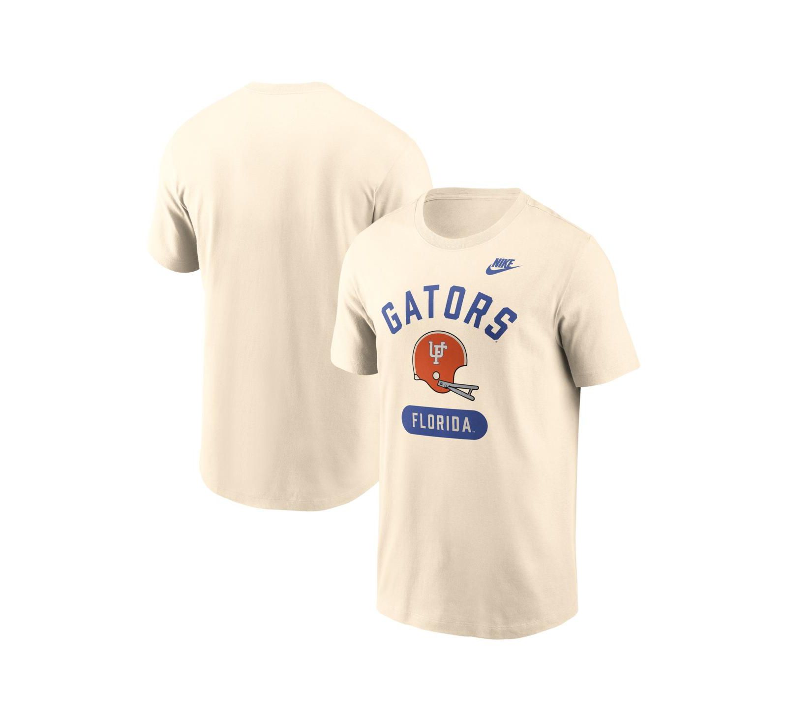 Nike Men's Natural Florida Gators Legacy Arch Helmet T-Shirt