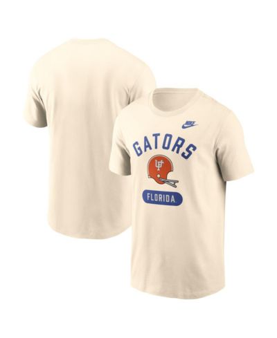 Nike Men's Natural Florida Gators Legacy Arch Helmet T-Shirt