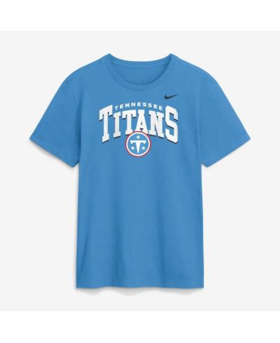 Мужская футболка Nike Light Blue Tennessee Titans Edge Enforcer