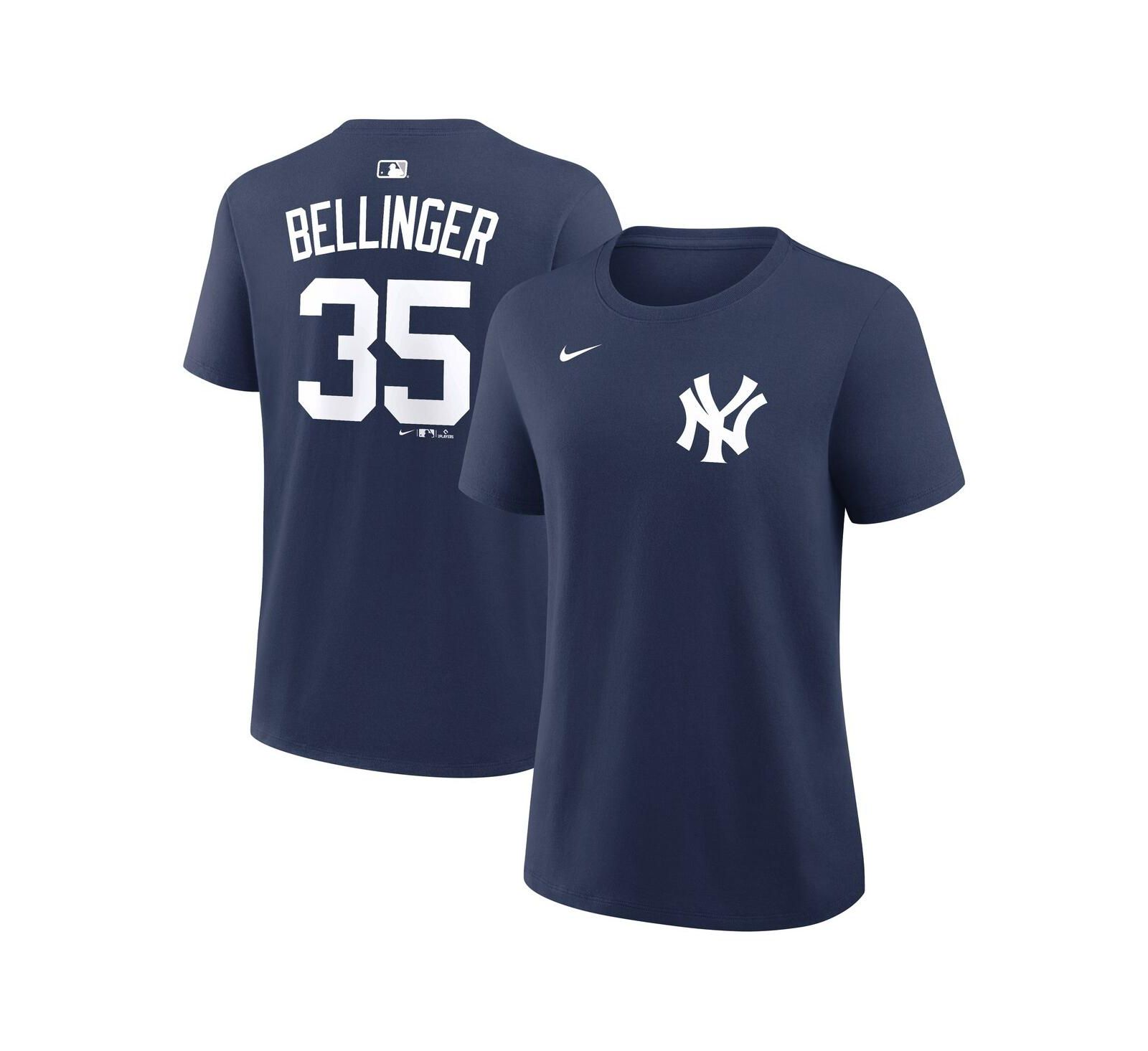 Nike Women's Cody Bellinger Navy New York Yankees Name and Number T-Shirt