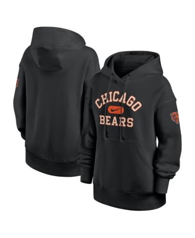 Nike Women's Black Chicago Bears Oversized Legacy Phoenix Hoodie