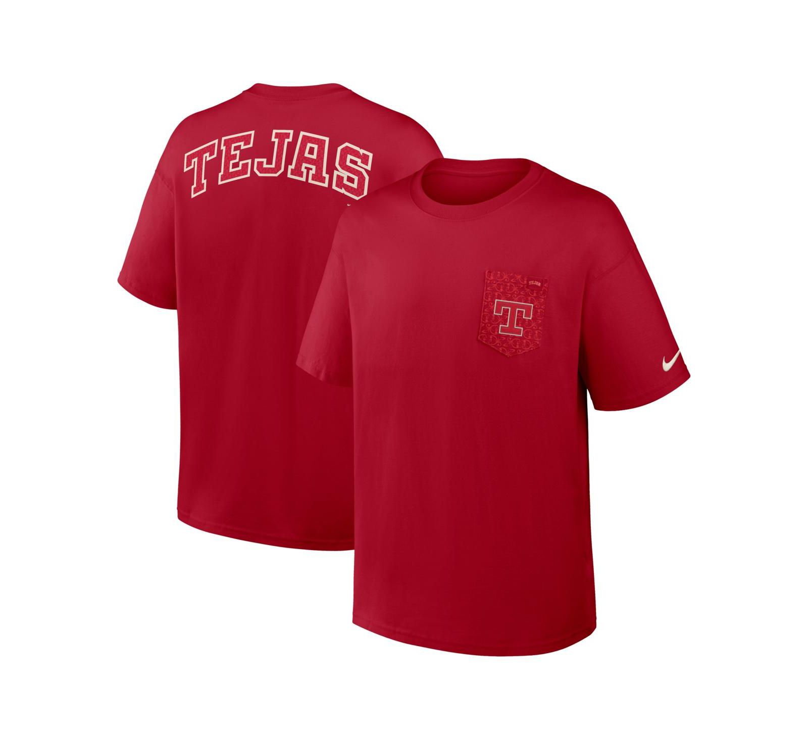 Мужская футболка Nike Red Texas Rangers City Connect Max90