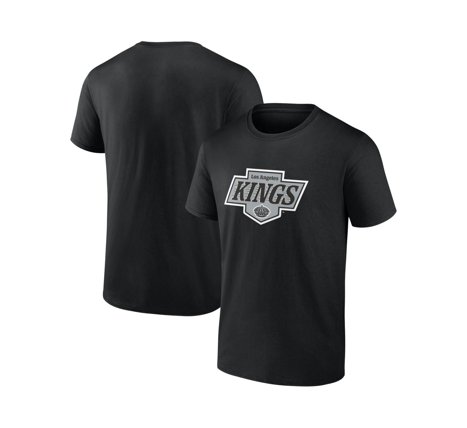 Футболка Logo Athletic Men's Black Los Angeles Kings Essential