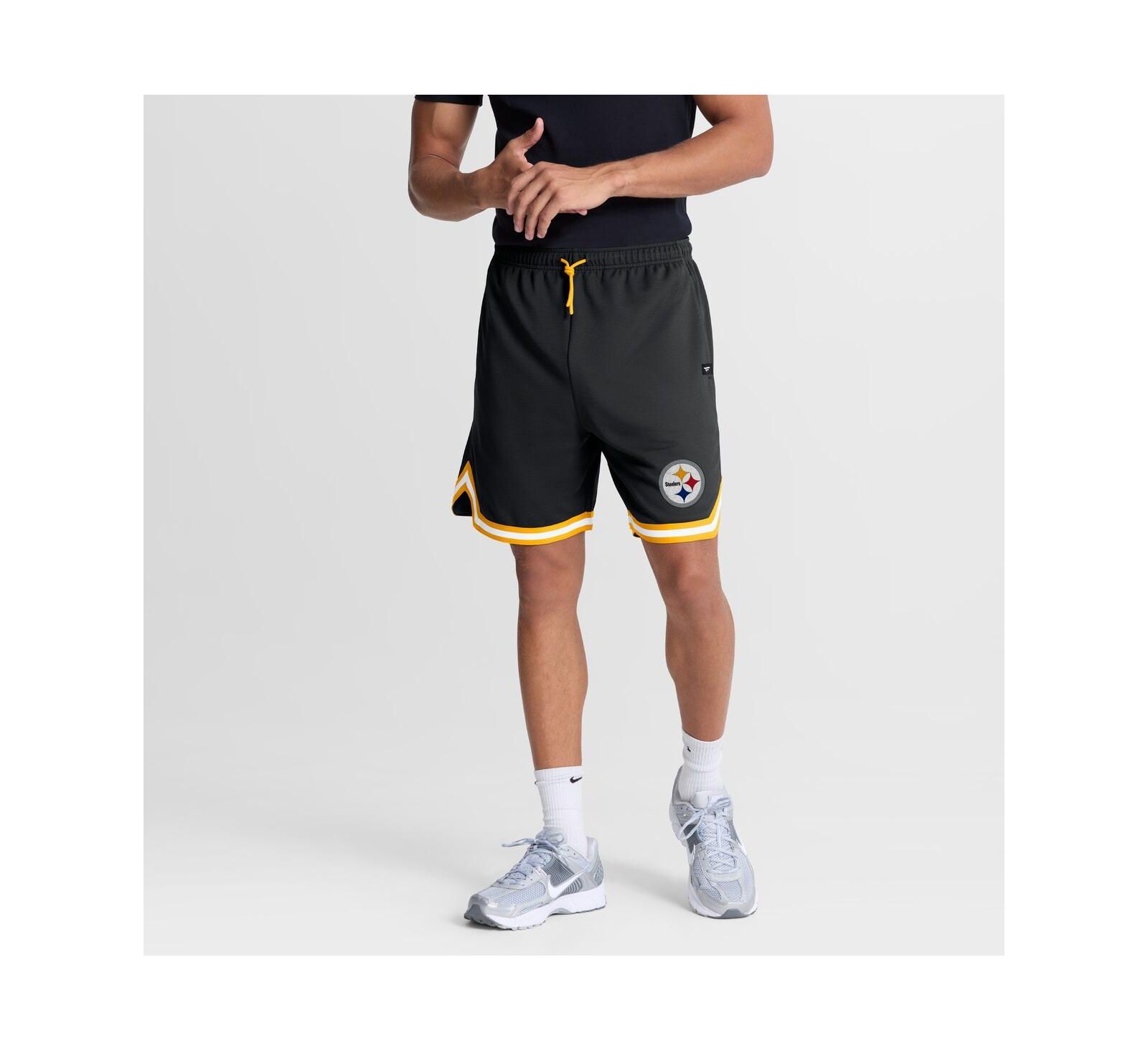 Шорты Fanatics Men's Black Pittsburgh Steelers Fearless Drive