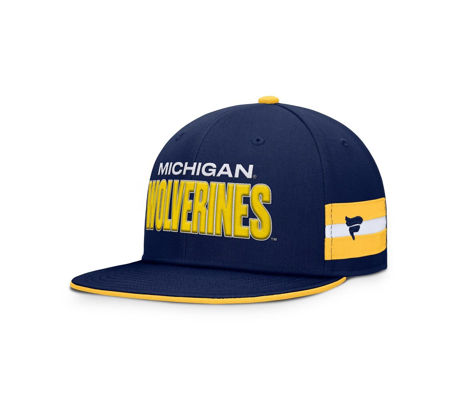 Мужская кепка Fanatics Michigan Wolverines Pick Off Fitted