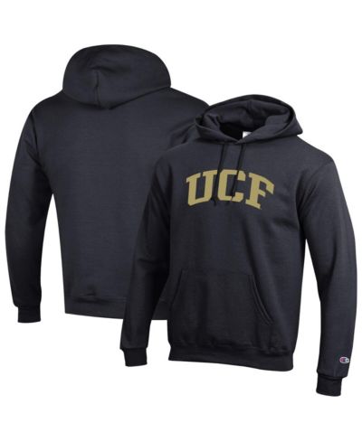 Champion Men's Black UCF Knights Basic Arch Fleece Pullover Hoodie