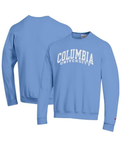 Мужское флисовое худи Champion Light Blue Columbia University Basic Arch