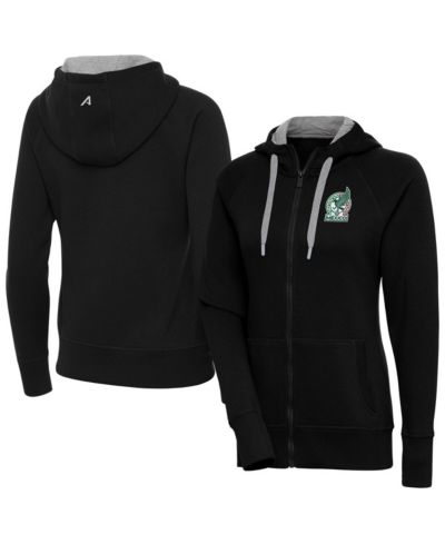 Antigua Women's Black Mexico National Team Takeover Full-Zip Hoodie