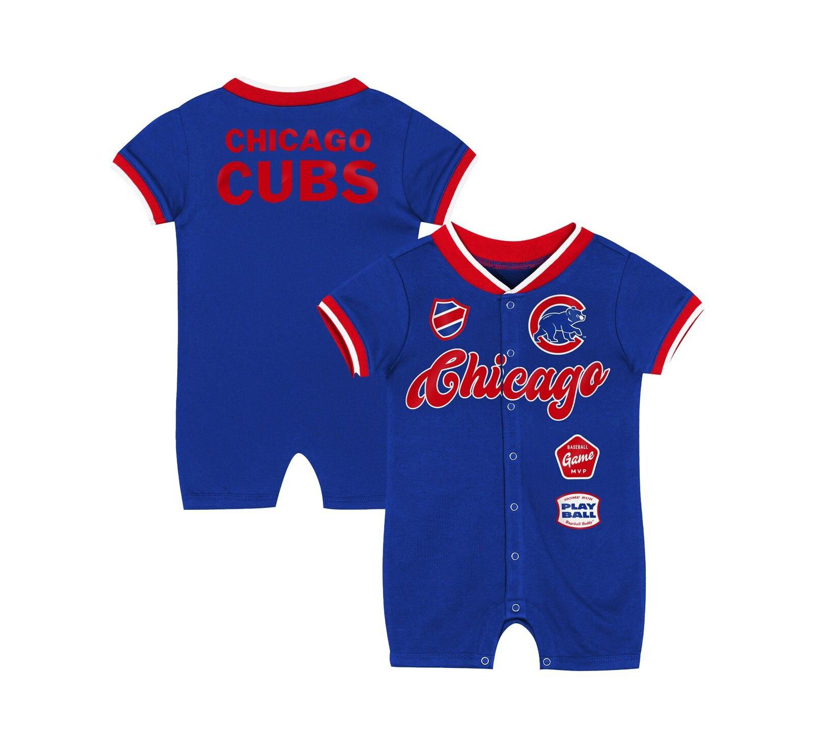 Детский комбинезон Outerstuff Royal Chicago Cubs Pinch для мальчиков и девочек
