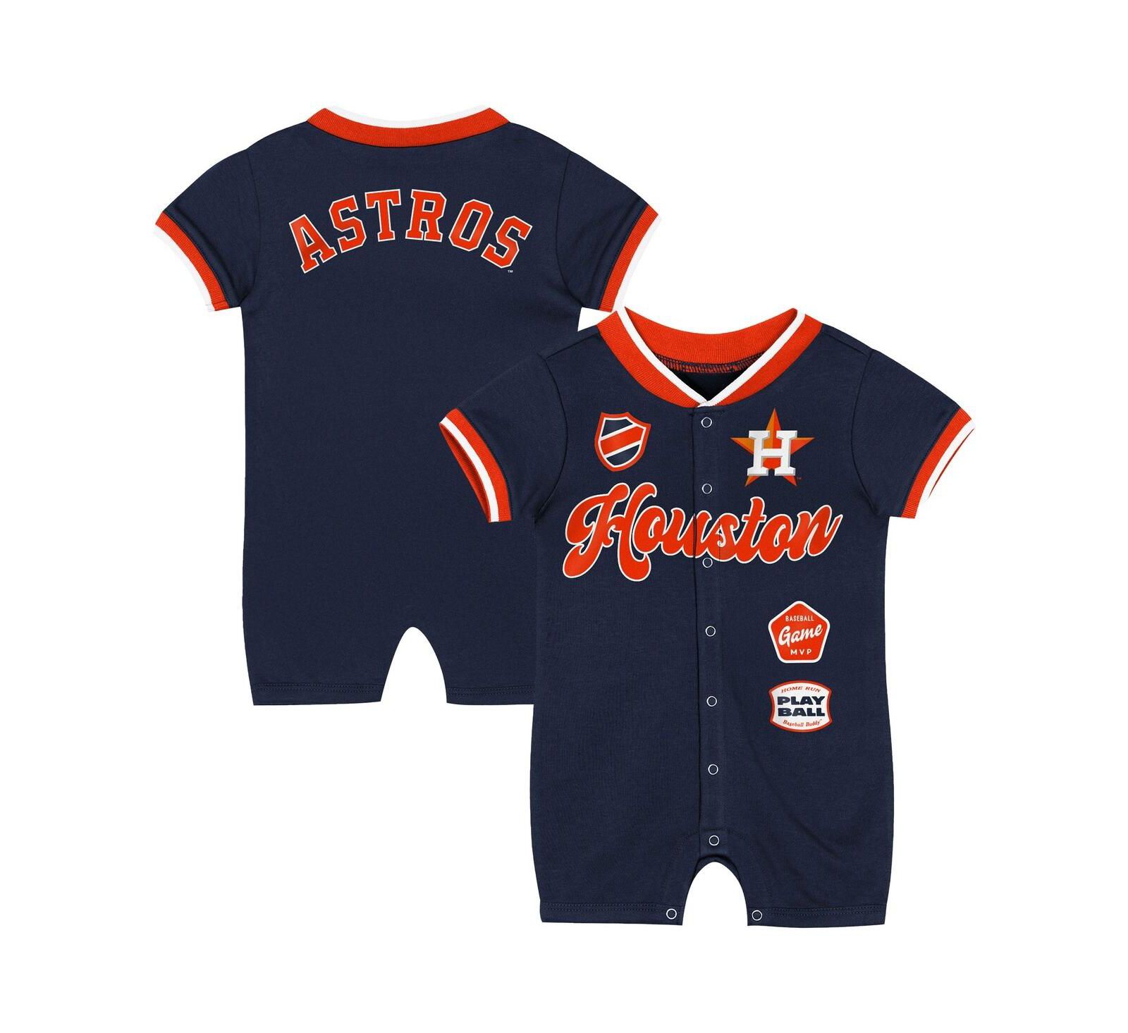 Комбинезон Outerstuff для малышей Houston Astros в темно-синем цвете