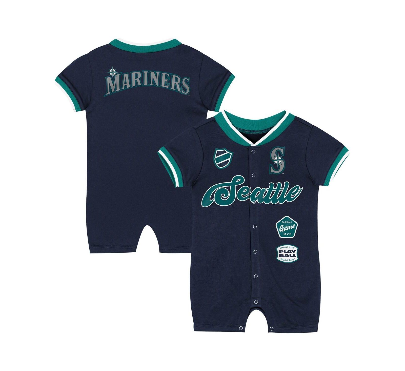 Детский комбинезон Outerstuff Navy Seattle Mariners Pinch