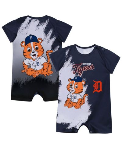 Outerstuff Baby Boys and Girls Navy Detroit Tigers Baby Mascot Bodysuit