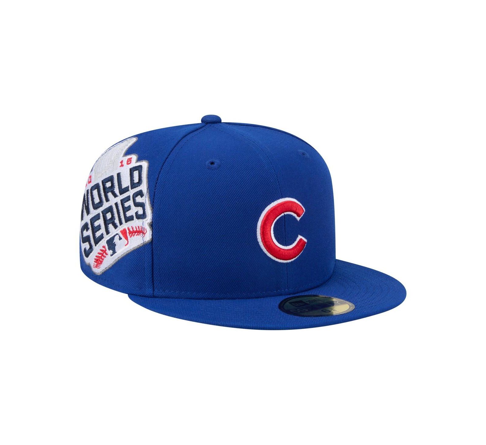 New Era Men's Royal Chicago Cubs Hidden Hit 59FIFTY Fitted Hat