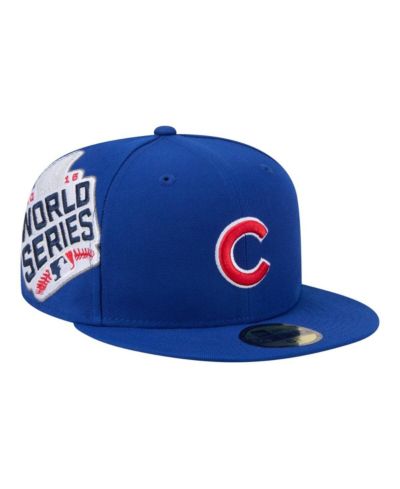 New Era Men's Royal Chicago Cubs Hidden Hit 59FIFTY Fitted Hat