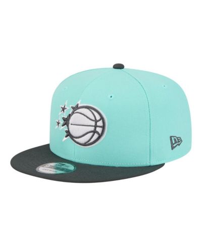 New Era Men's Turquoise/Charcoal Orlando Magic Color Pack Two-Tone 9FIFTY Snapback Hat
