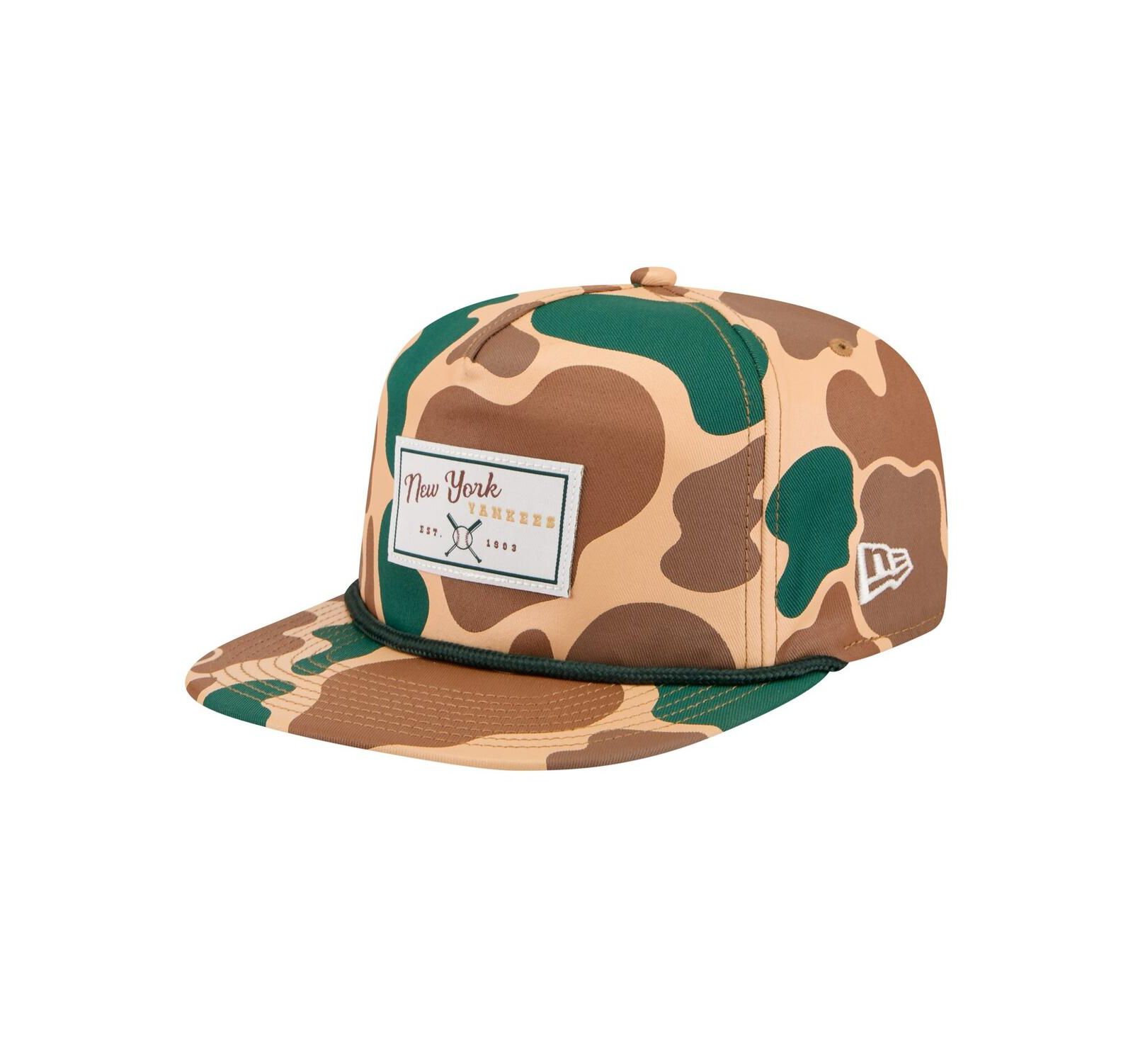 New Era Men's Duck Camo New York Yankees 19TWENTY Adjustable Hat
