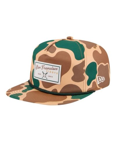 New Era Мужской Camo San Francisco Giants Duck 19TWENTY Adjustable Hat