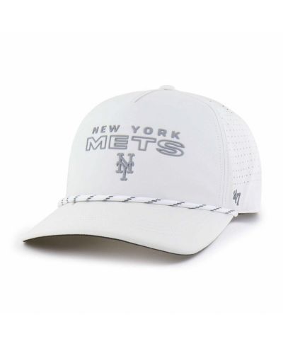'47 Brand Men's White New York Mets Forward Vault Hitch Adjustable Hat
