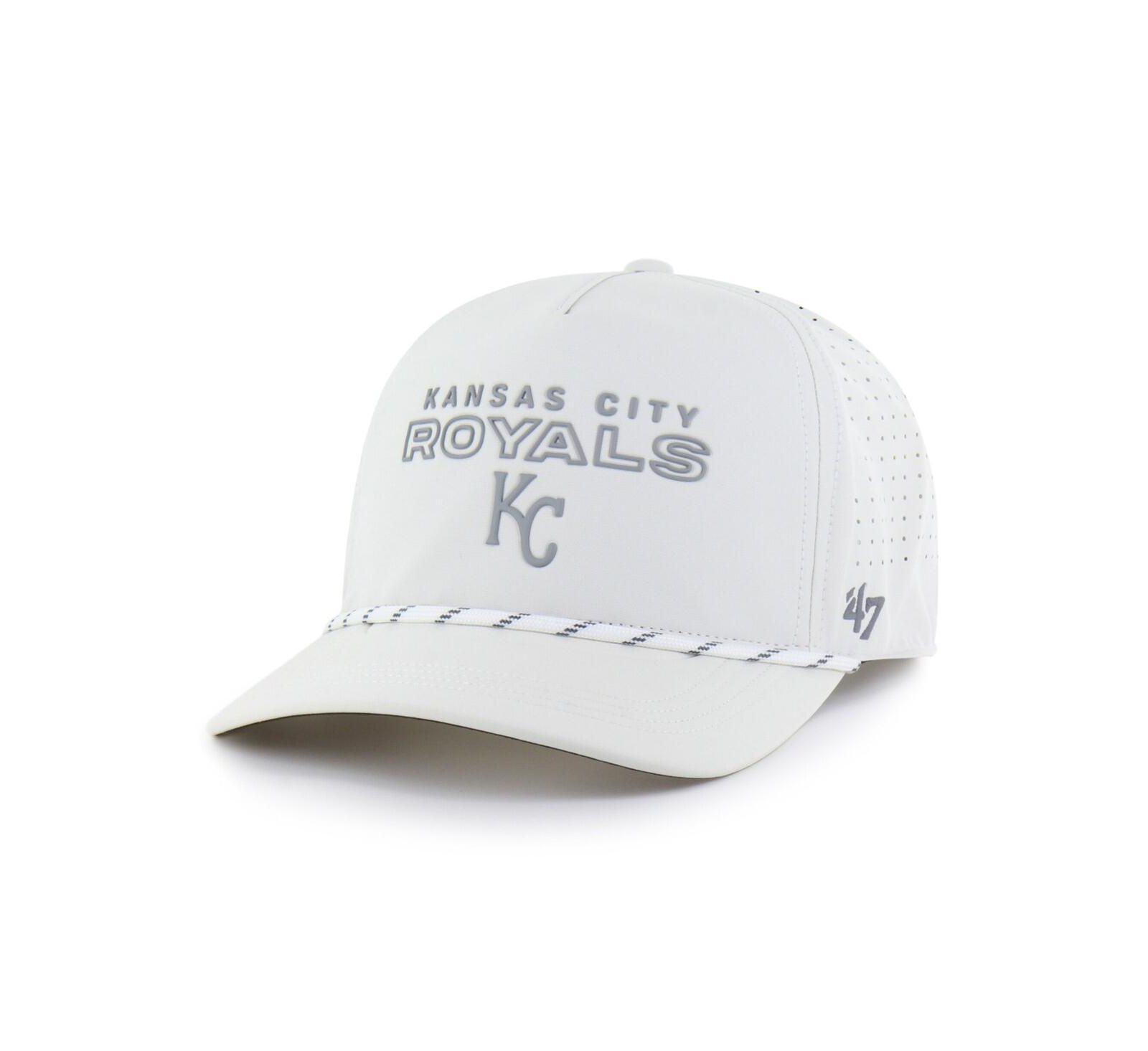 '47 Brand Men's White Kansas City Royals Forward Vault Hitch Adjustable Hat